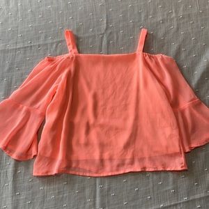 H&M kids salmon top